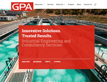 Tablet Screenshot of gpaeng.com.au